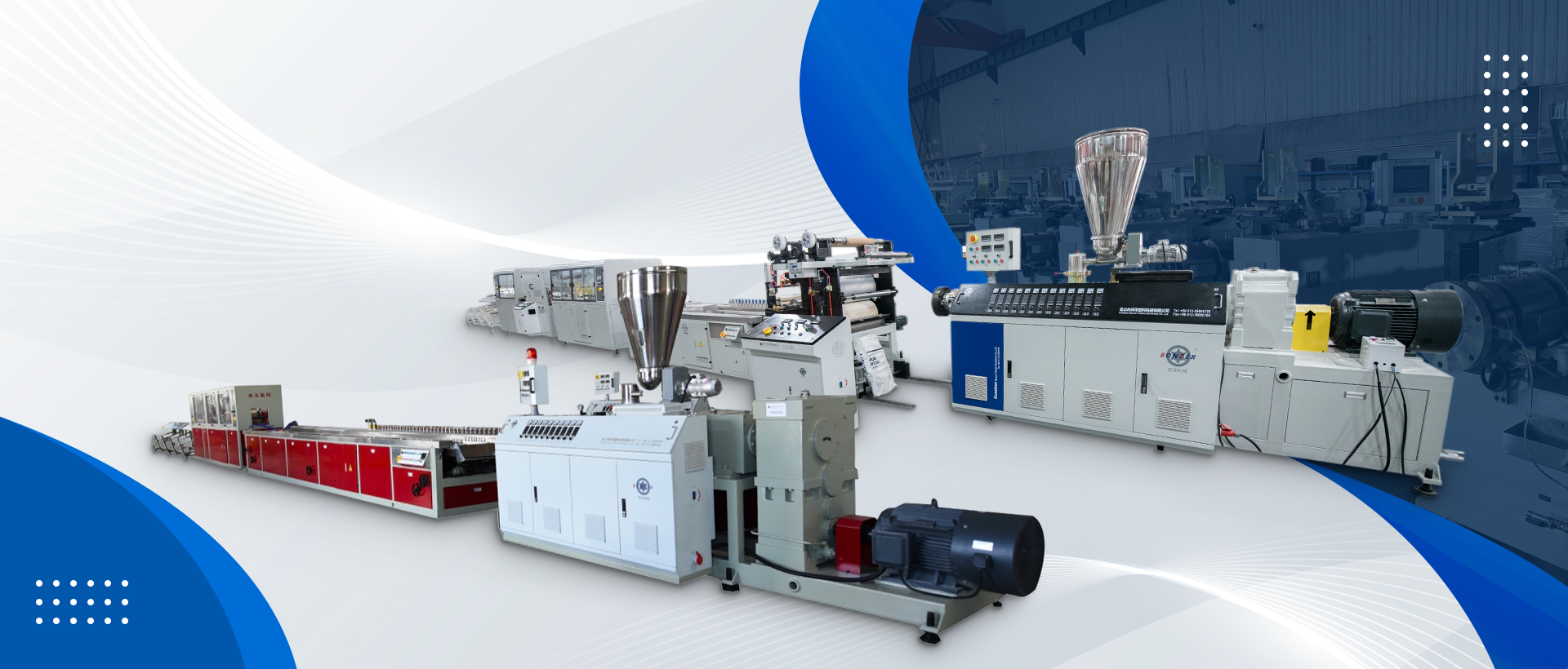HIGH-QUALITY PLASTIC EXTRUSION EQUIPMENT